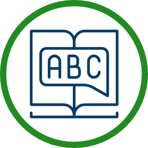 Icon for the financial acronyms section