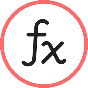 Icon for the finance formula section